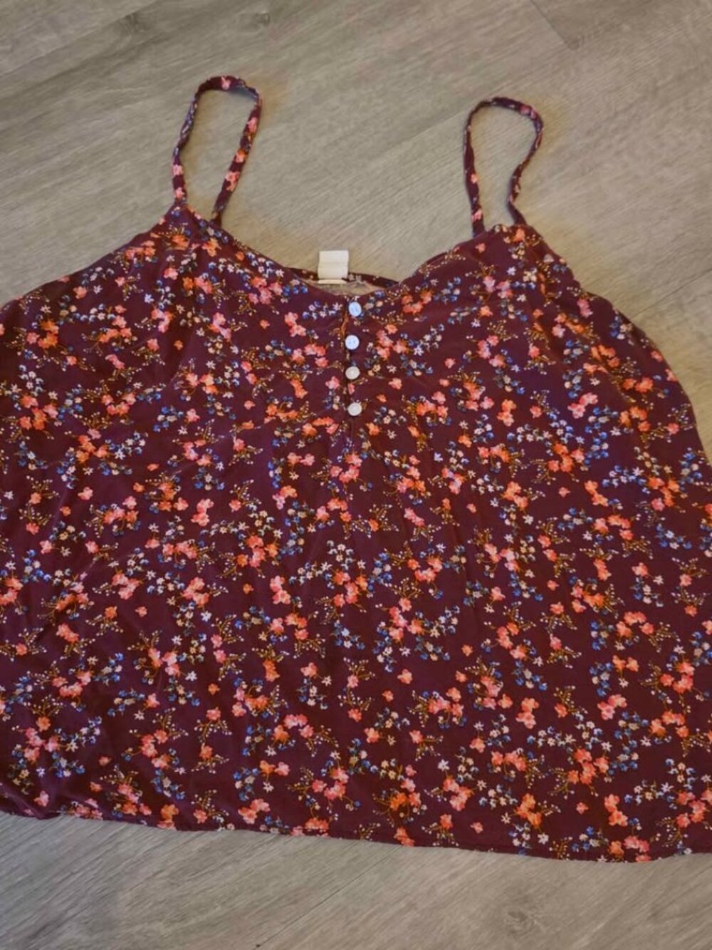 Old Navy Floral Cami Size L